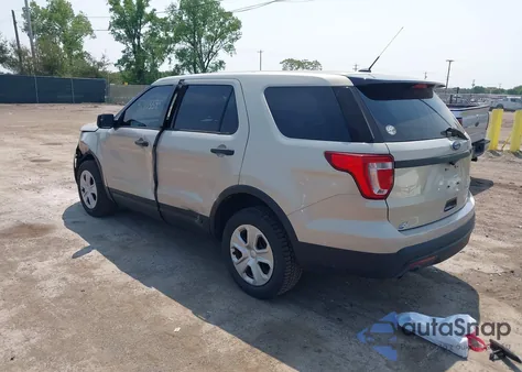 2016 Ford Police Interceptor из США, поврежденный, VIN 1FM5K8AR3GGA97588